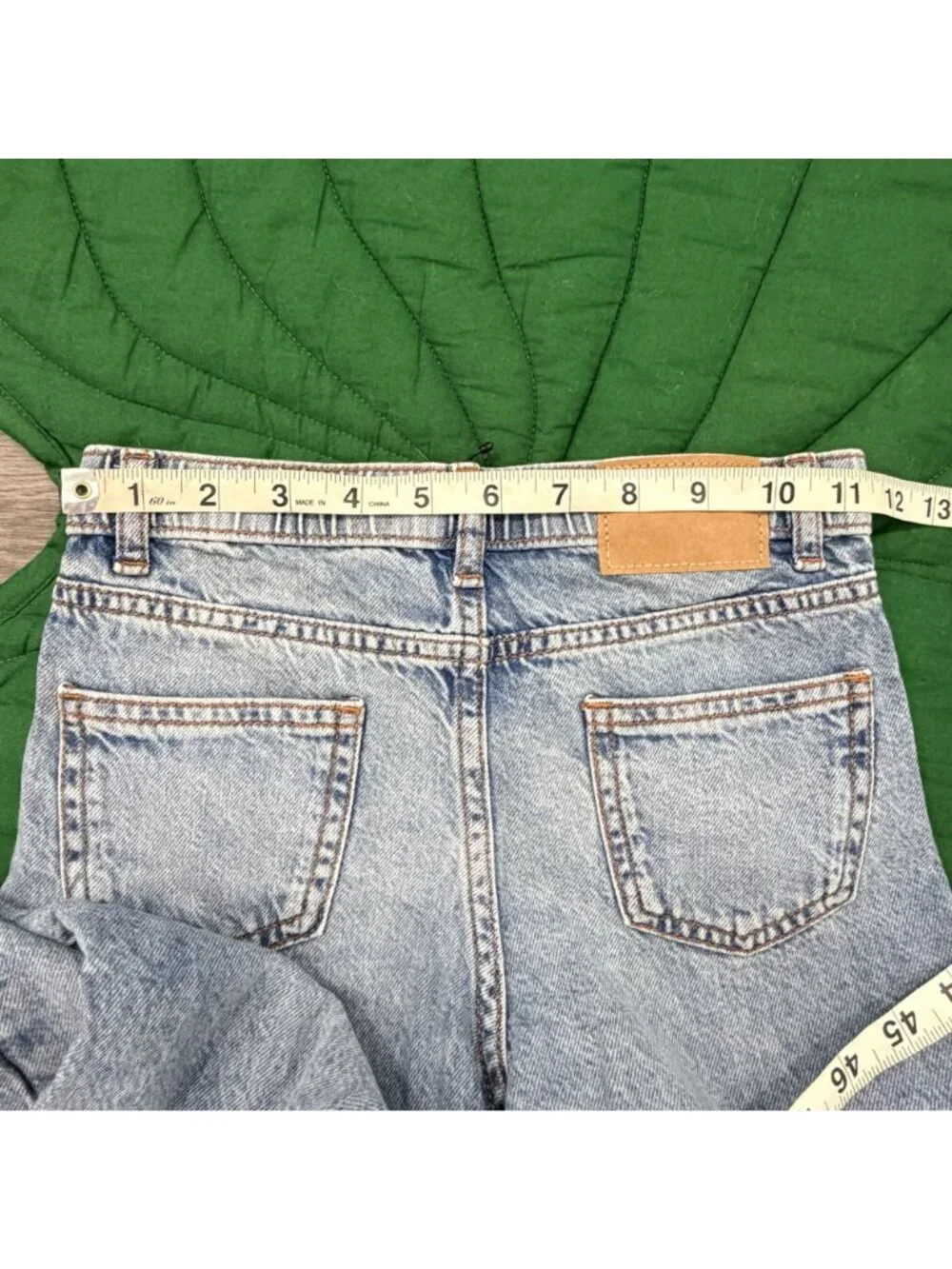 Cotton On Kids Size 7 Unisex Barrel Leg Denim Jeans